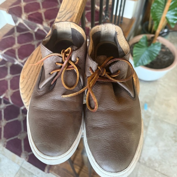 FRYE MINDY CHUKKA boot ladies size 9 leather lace up very good condition - Picture 8 of 9